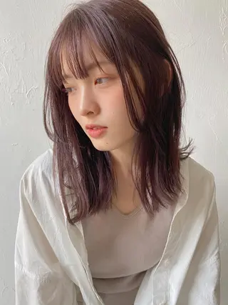 ミディアム カラー ance ayelashアンセアイラッシュ薬院店所属・神原 ありさのマツエク・マツパデザイン