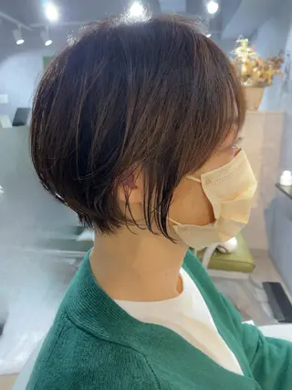 ショート カラー lmu by if所属・久保 亮太のヘアスタイル