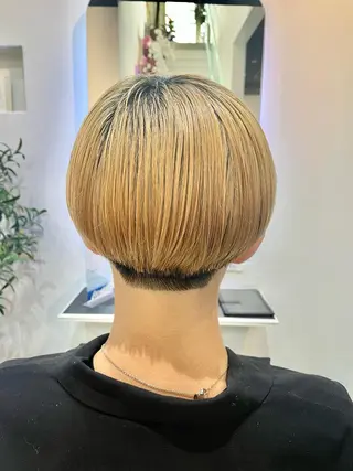 ショート カラー メンズ ママ美容師 🌿まなべさとみ🌿のヘアスタイル