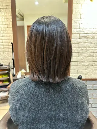 ミディアム カラー ルシクラージュ武蔵小杉店所属・✨美髪縮毛矯正✨ 丸山智久のヘアスタイル