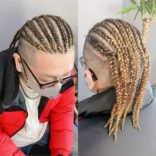 ヘアアレンジ メンズ SPINEL Sawaのヘアスタイル