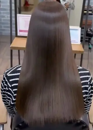 ロング 髪質改善＆トリートメント　over hair姫路店所属・over hair. 牧野トキのヘアスタイル
