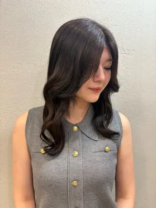 ロング カラー ヘアアレンジ shizuki🌙 /ヘアカラーのヘアスタイル