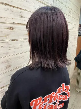 セミロング カラー イチカワ ミオ/ minim hairのヘアスタイル