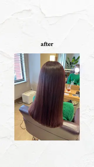 ロング KIOX所属・小森 有紗のヘアスタイル