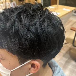 メンズ レイヤー/艶感カラー /水素🌻　柳澤優名のヘアスタイル