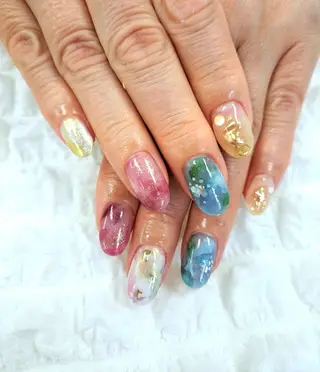 ネイル 河野ちえ (雑誌掲載サロン)のネイルデザイン