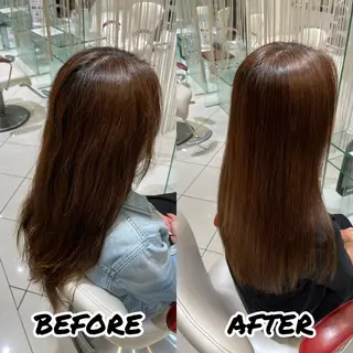 ロング 髪質改善美容師 鈴木のヘアスタイル