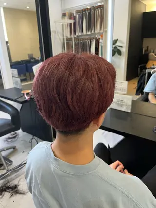 ショート カラー メンズ 諸岡 玲のヘアスタイル