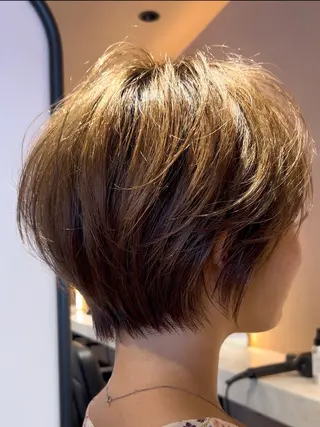 ショート 大人可愛いショート✨ グッチ🐝のヘアスタイル