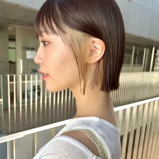 ショート カラー ボブ限定🎀 エミリのヘアスタイル