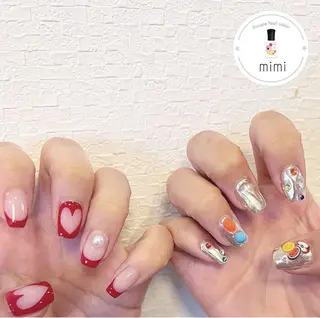 ネイル mimi 高石桃朱のネイルデザイン