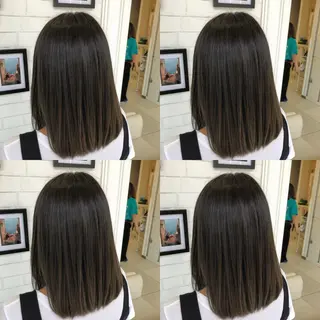 セミロング Ash 山田 勇太のヘアスタイル