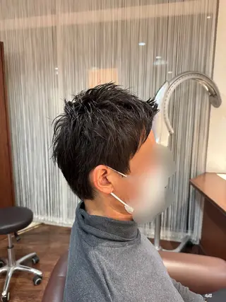ショート カラー メンズ kamiyu hair&spa所属・木下 水琴のヘアスタイル