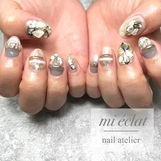 ネイル mi éclat ミ　エクラのネイルデザイン