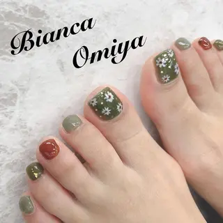 ネイル ビアンカ大宮 店長 モリサワレイラのネイルデザイン