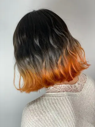 ショート カラー 髪質改善/美髪矯正/ ハイトーン Kuroのヘアスタイル