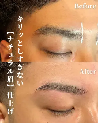 アイブロウ IWT hair design所属・メンズ眉毛サロン 垢抜け/天神大名店のマツエク・マツパデザイン