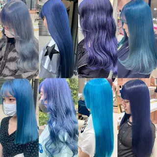 ロング カラー Chérie所属・Chérie 渋谷/カラーサロンのヘアスタイル