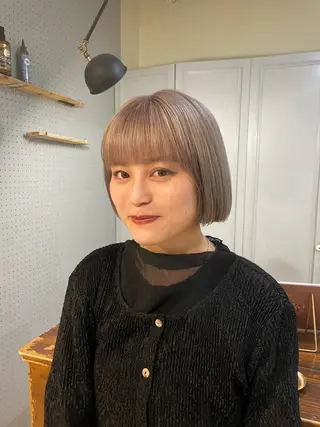 ショート カラー 🤩噂のMr.髪ポジ ティブ®️yu🤩のヘアスタイル