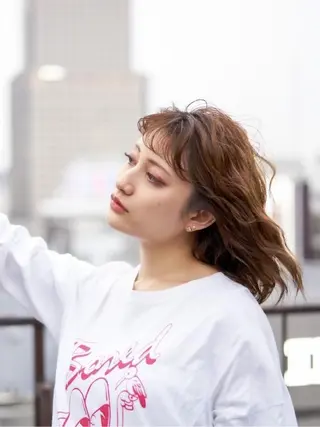 パーマ セミロング ROW吉祥寺✨ 髪質改善TR&スパ✨のヘアスタイル