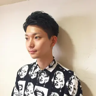 カラー メンズ 嶋田 直美のヘアスタイル