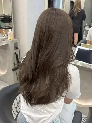 ロング カラー Hiroki 韓国ヘア🇰🇷のヘアスタイル