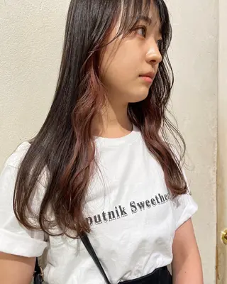 ロング カラー 綾香 /透明感カラーのヘアスタイル