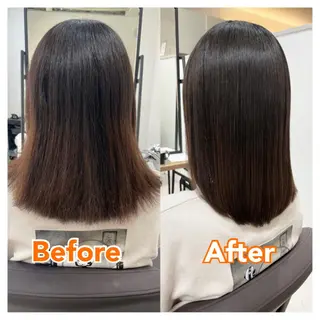 ミディアム 村山 茉衣のヘアスタイル