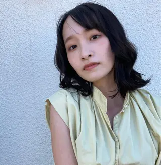 ミディアム _WHITE難波店[アンダーバーホワイト]所属・艶カラー/髪質改善 /韓国風/中村嘉秀のヘアスタイル