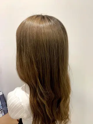 ロング カラー #ケアブリーチ# MASAのヘアスタイル