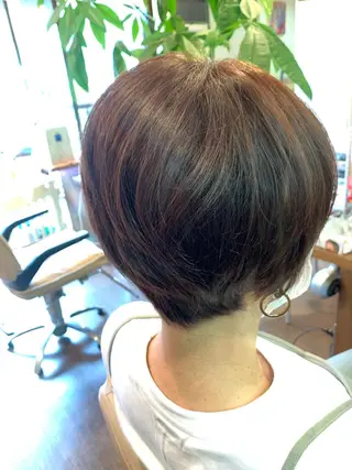 ショート coupe ciseauxのヘアスタイル