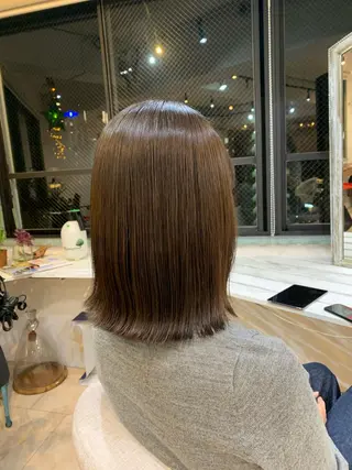 ミディアム 💛ハイトーン💛 りむのヘアスタイル