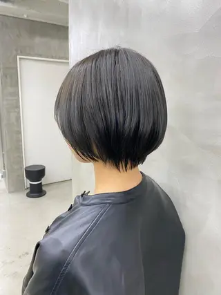 ショート カラー yiye 青山所属・無料カットモデル募集 🌱ひょうがのヘアスタイル