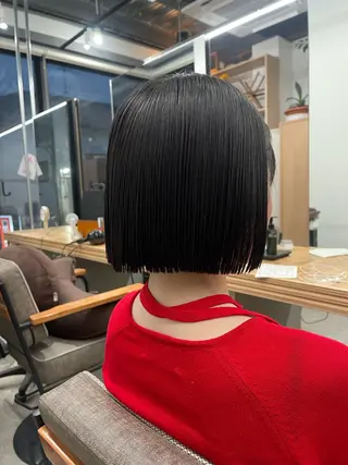 ショート mok所属・かめい りなのヘアスタイル