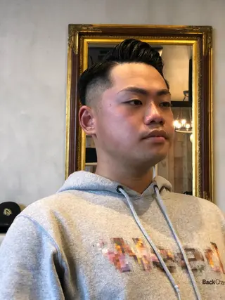 ショート メンズ BARBER SHOP FOURSEASON所属・OHNISH RYUSEIのヘアスタイル
