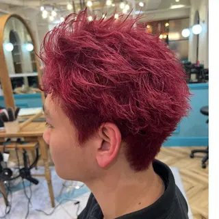 カラー メンズ Lond   ange池袋所属・メンズ特化美容師✂️ 和野瑛怜菜のヘアスタイル