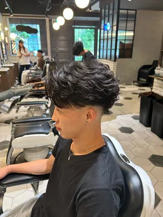 ショート BARBER BROS 長堀橋店所属・奥 圭人｜メンズスタイルのヘアスタイル