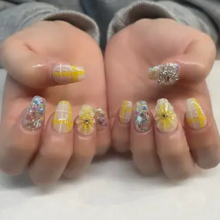 ネイル 💎🐰 saki. m 🐰💎のネイルデザイン