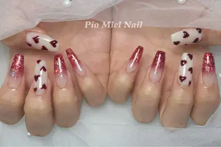 ネイル HANA 長さだしのネイルデザイン