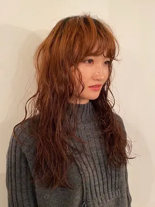 ロング パーマ GATTACA所属・KEI gattacaのヘアスタイル