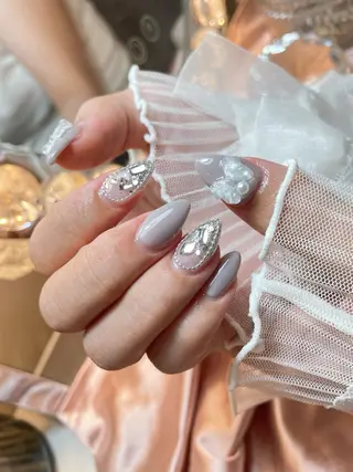 ネイル 23時まで❤︎韓国、 ワンホンネイルのネイルデザイン