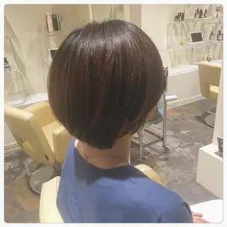 ショート カラー 中村 碧のヘアスタイル