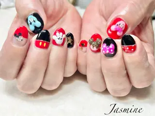 ネイル Jasmine 林のネイルデザイン