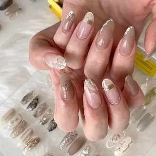 ネイル Ray. /綺麗目ニュアンスのネイルデザイン