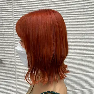 ミディアム カラー FERIAあべの KARINのヘアスタイル