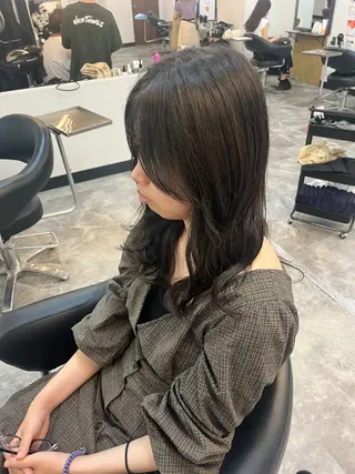 セミロング レディースカット 無料🎀ジュリのヘアスタイル