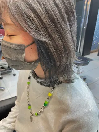 ミディアム カラー 女性リピ90%🍨 🩷佐藤みずきのヘアスタイル