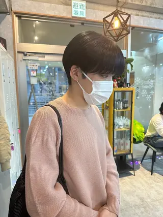 ショート C’LD hair  produce /シールドヘア所属・モテ髪/ボブ/ショー ト/アダチフウトのヘアスタイル