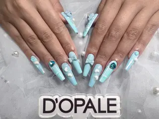 ネイル D‘OPALEサロン所属・トパサロン 上野kkのネイルデザイン